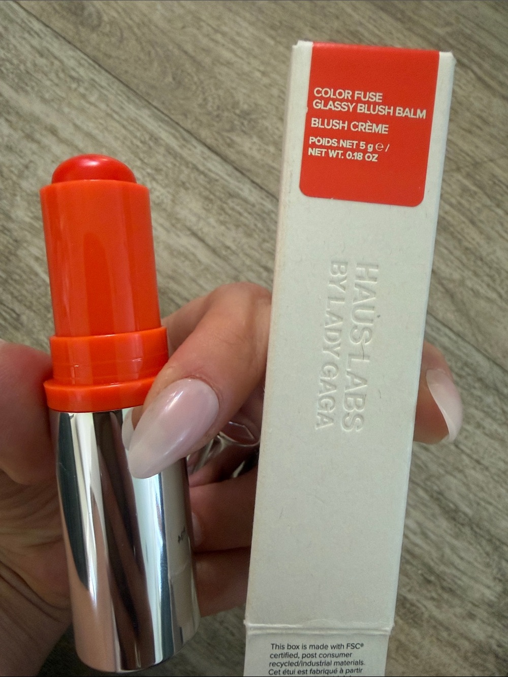 Haus Labs By Lady Gaga Glassy Blush Balm - glassy tangelo